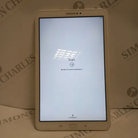 SAMSUNG GALAXY TAB A 10.1 TABLET - WHITE.