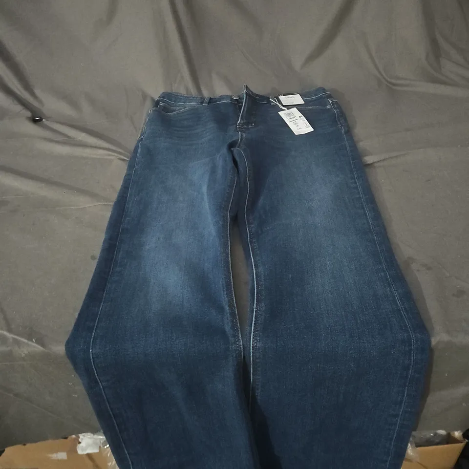 M&S MAGIC JEANS – WOMEN'S SLIM FLARE HIGH RISE, UK 14 LONG