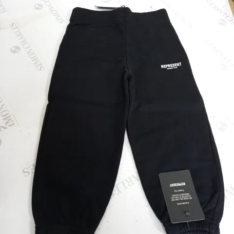 REPRESENT OWNERS CLUB KIDS SWEATPANTS SIZE 3-4