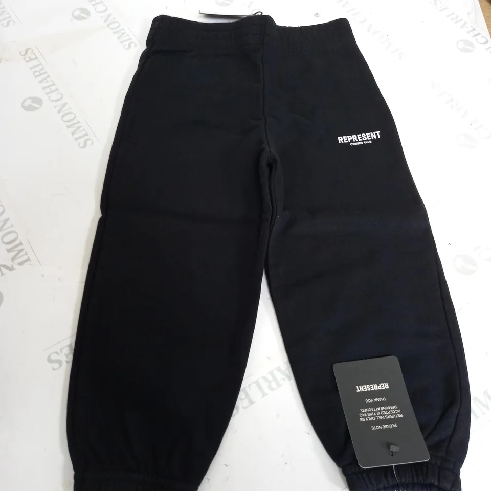 REPRESENT OWNERS CLUB KIDS SWEATPANTS SIZE 3-4 