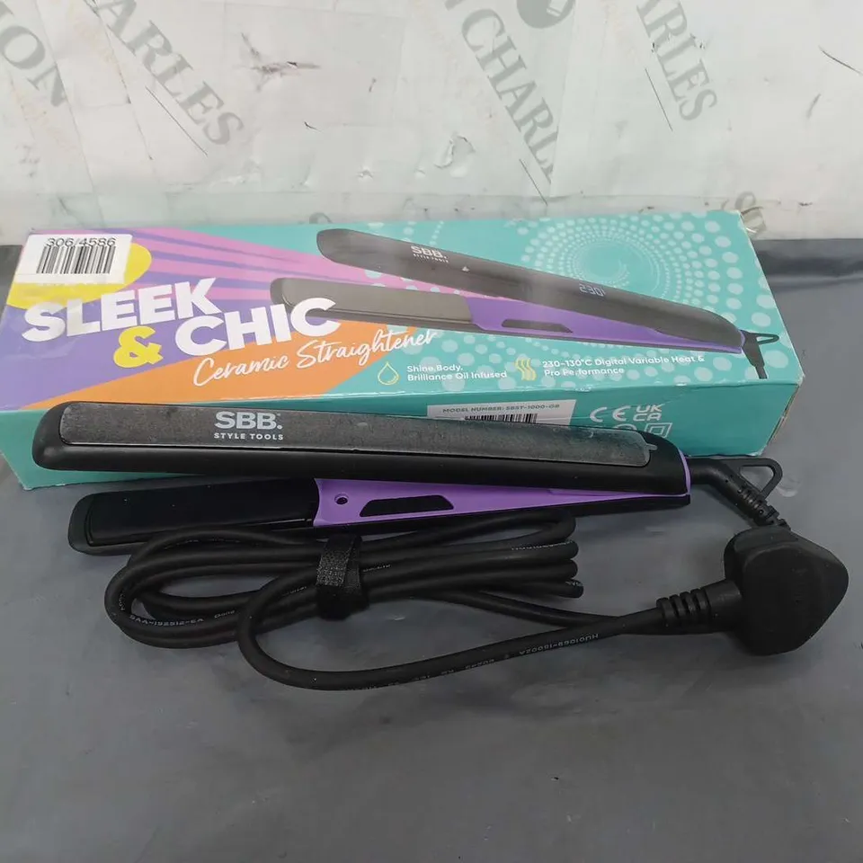 SBB STYLE TOOLS CERAMIC STRIAGHTENER