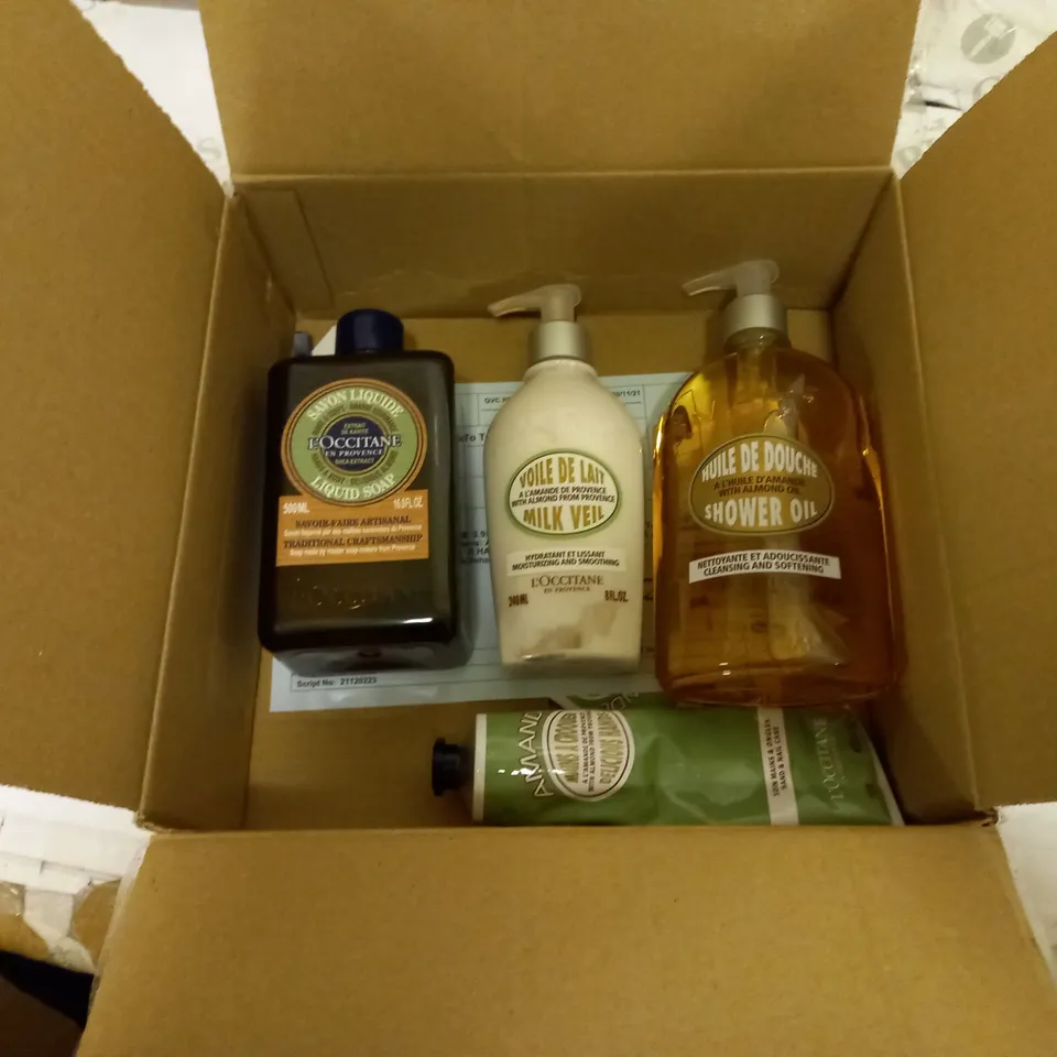 L'OCCITANE SET OF 4 BODY SET 