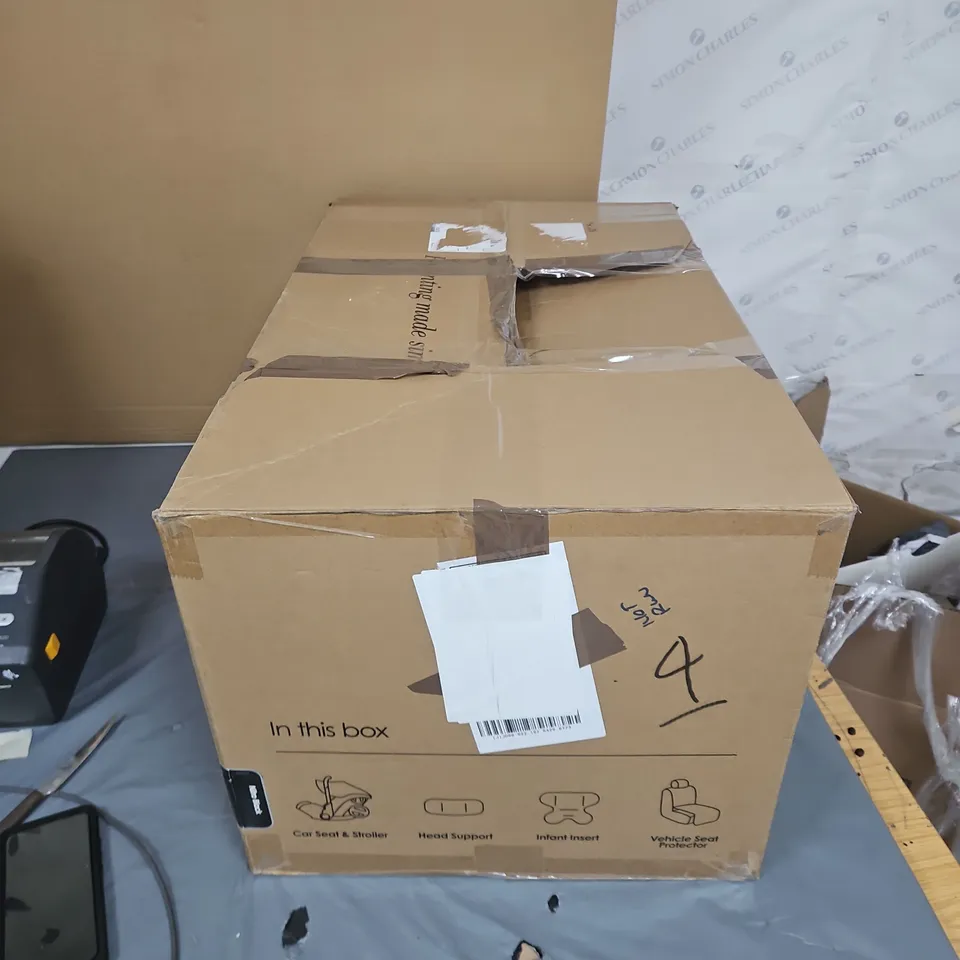 DOONA+ INFANT CAR SEAT & STROLLER – BOXED, BLACK