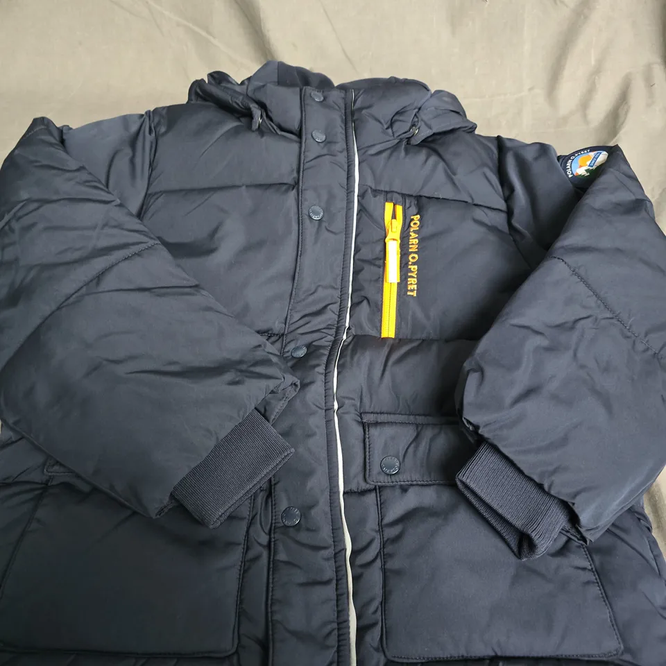 POLARN O. PYRET NAVY PADDED KIDS' JACKET – UK 7-8 YEARS 