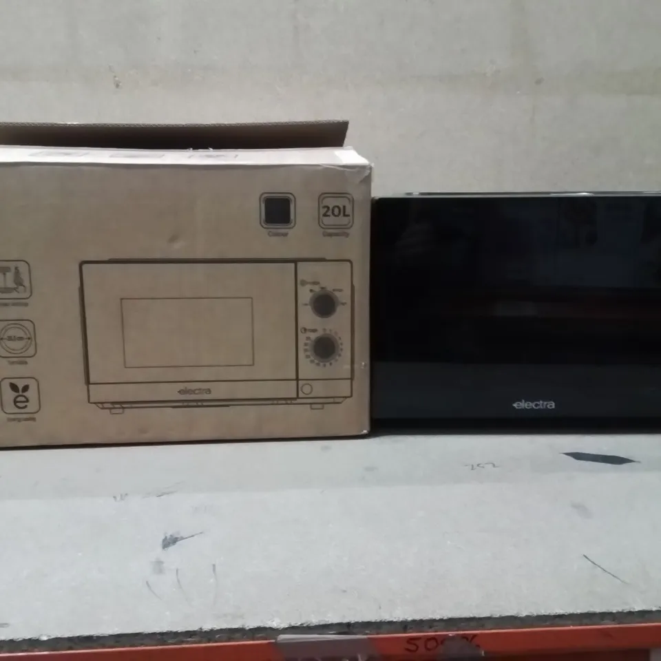 BOXED ELECTRA MICROWAVE OVEN 