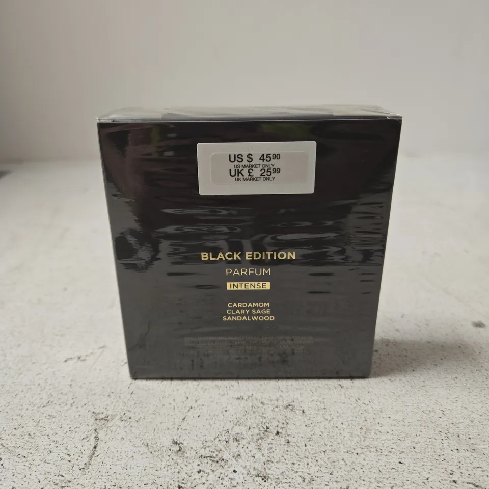 ZARA FOR HIM BLACK EDITION PARFUM INTENSE 90ML BOXED