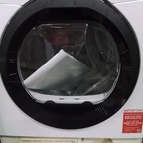 HOOVER HRE C9TBE-80 9KG CONDENSER TUMBLE DRYER - WHITE