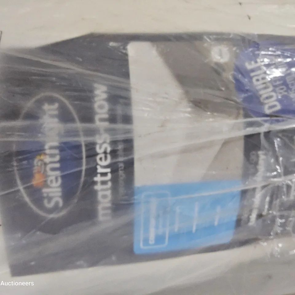 BAGGED & ROLLED SILENTNIGHT DOUBLE MATTRESS 