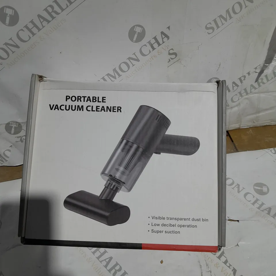 PORTABLE VACUUM CLEANER