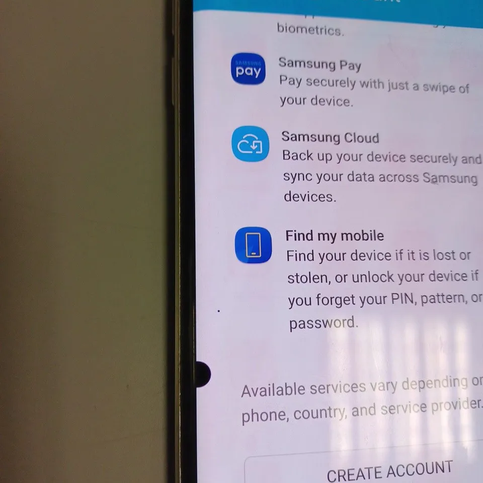 UNBOXED SAMSUNG GALAXY S6 EDGE 