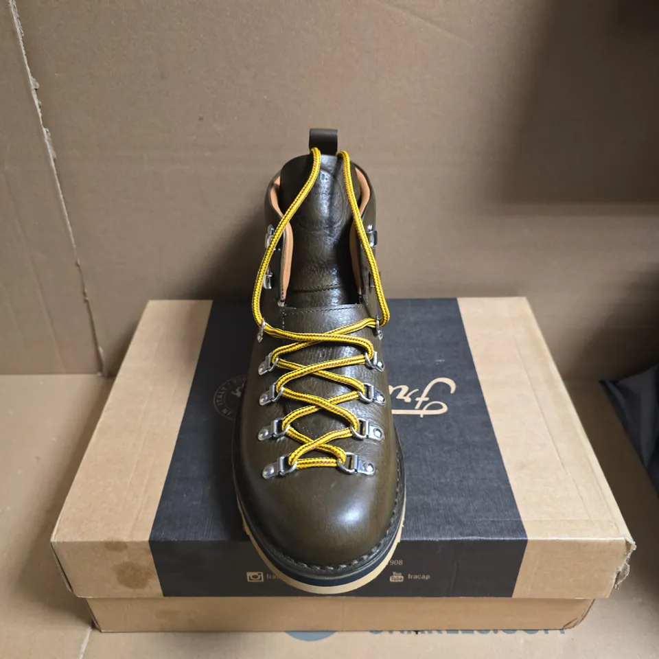 Fracap M120 Boots – Olive (Nebraska 392), UK 10