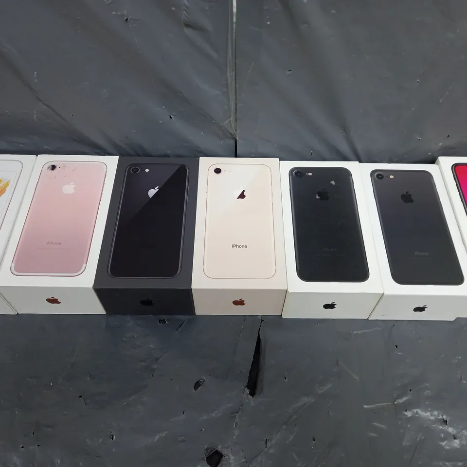 LARGE QUANTITY OF ASSORTED EMPTY PHONE BOXES - IPHONE