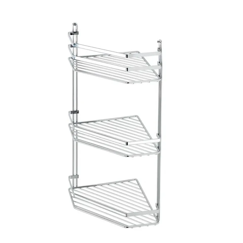 BOXED KAEDEN DRILL & SCREW MOUNT SHOWER CADDY