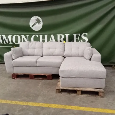 ARDEN RIGHT HAND FABRIC CORNER CHAISE SOFA