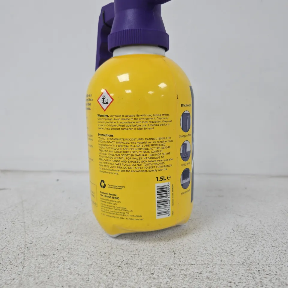 ZERO IN ULTRA POWER HOUSEHOLD PEST & GERM KILLER – 1.5L