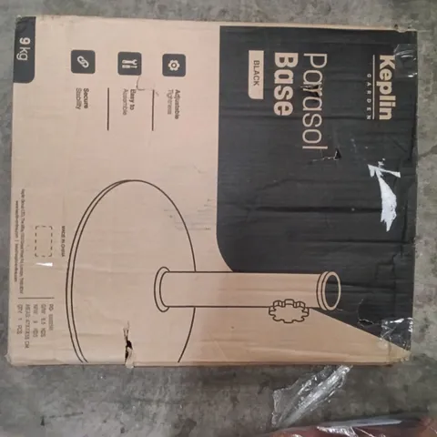 BOXED KEPLIN PARASOL BASE BLACK
