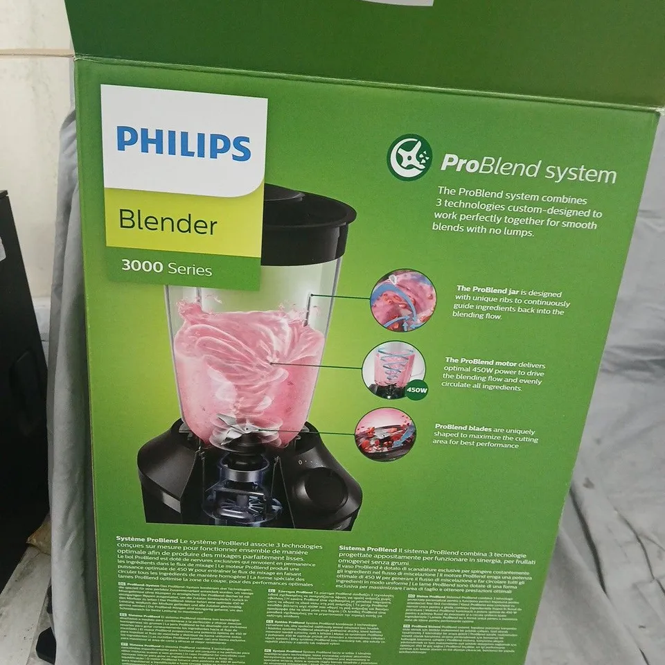 PHILIPS 3000 SERIES BLENDER PROBLEND, 450W – BOXED
