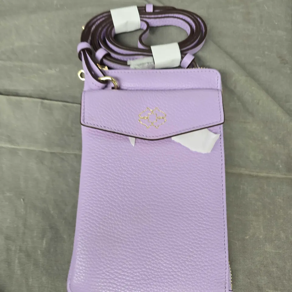 RADLEY LONDON CROSS BODY BAG IN PURPLE 