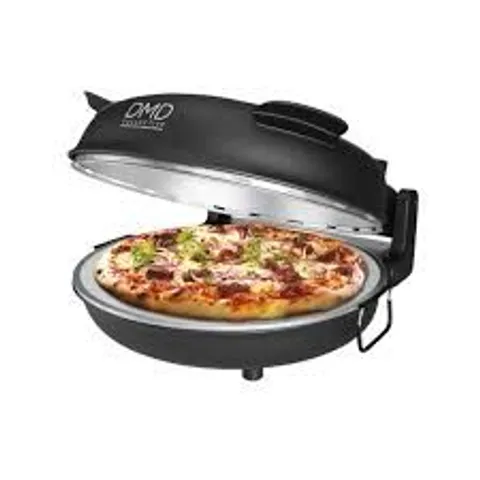 BOXED DMD 12'' ELECTRIC PIZZA OVEN WITH STONE BASE