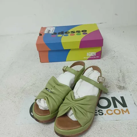 ADESSO WOMEN'S GREEN SANDALS UK 5