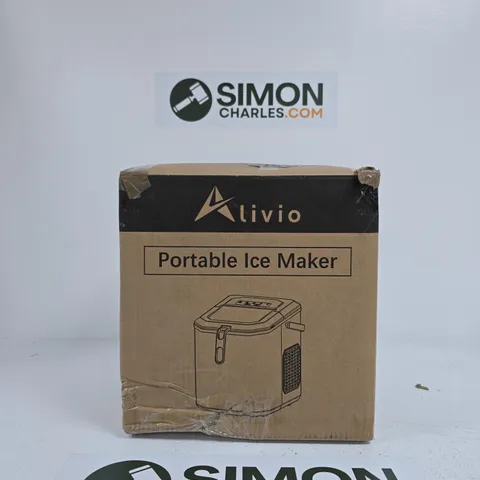 LIVIO PORTABLE ICE MAKER – BOXED, POWER CORD & MANUAL INCLUDED