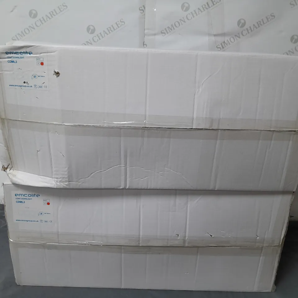 4 BOXED EMCOLITE CDMT DOWNLIGHTS (CDML3) - COLLECTION ONLY