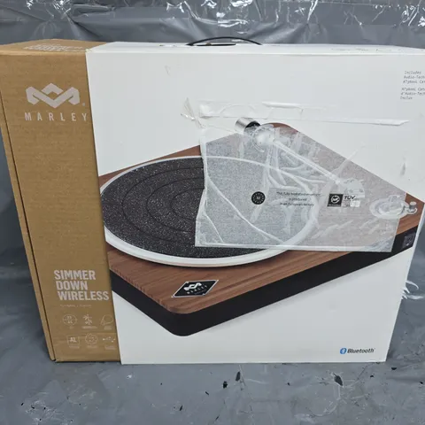 BOXED MARLEY SIMMER DOWN WIRELESS TURNTABLE LT-4122