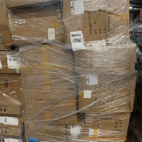 PALLET OF ASSORTED ITEMS TO INCLUDE BOXED FURNITURE, FLATPACK ETC