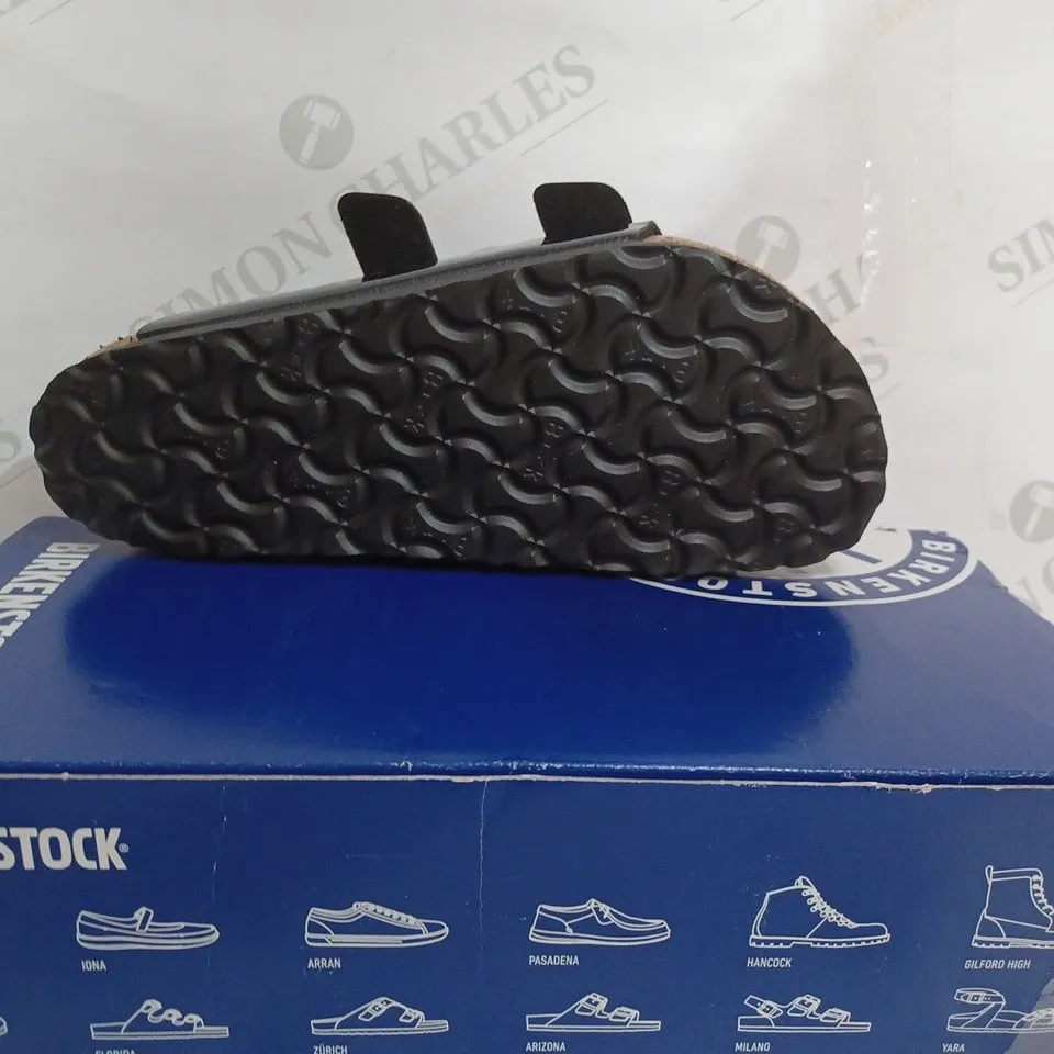 BIRKENSTOCK PLATFORM SANDALS IN BLACK - EU 36