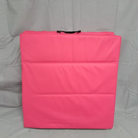 PINK FOLDABLE FLOOR MAT WITH CARRY HANDLE