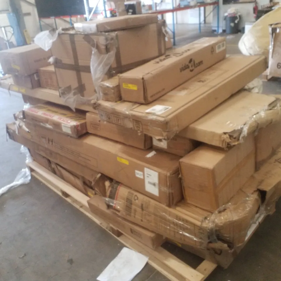 PALLET CONTAINING ASSORTED INCLUDING FLATPACK FURNITURE PARTS