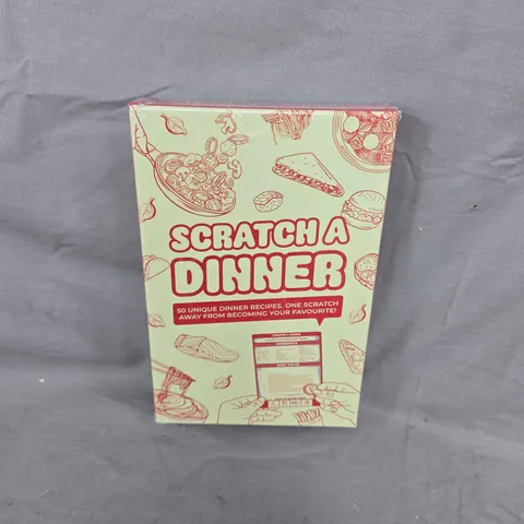 BOXED AND SEALED FACTORY OF GAMES - SCRATCH A DINNER