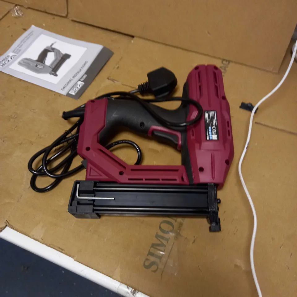 LUMBERJACK NS18G ELECTRIC NAIL GUN STAPLER TACKER