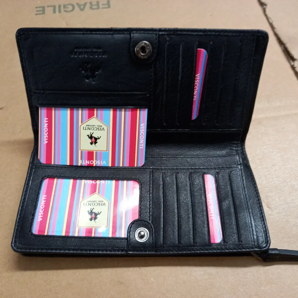 VISCONTI BLACK PURSE