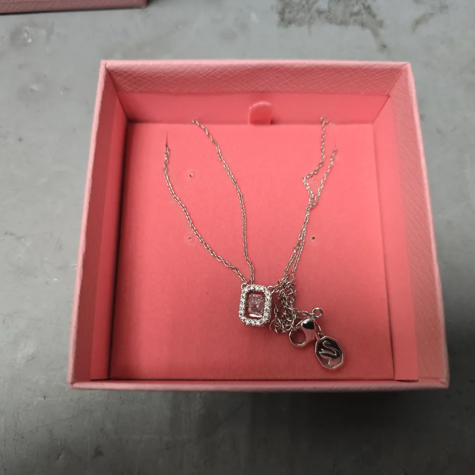 BOXED SWAROVSKI MILLENIA PENDANT NECKLACE 