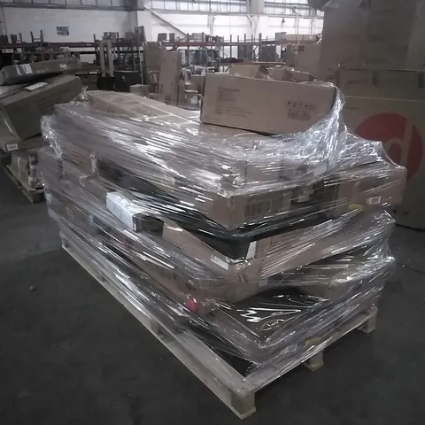 PALLET OF ASSORTED, INCOMPLETE FURNITURE PARTS AND PIECES 