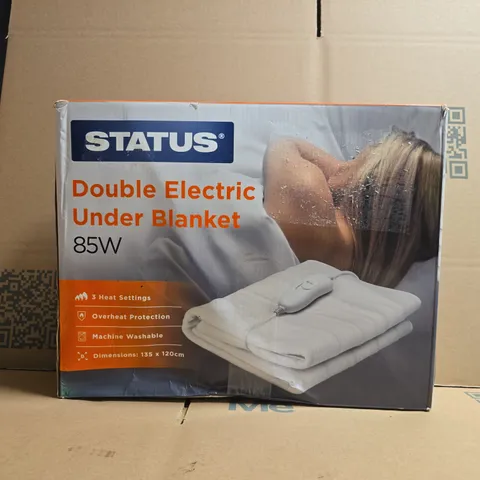 STATUS DOUBLE ELECTRIC UNDER BLANKET