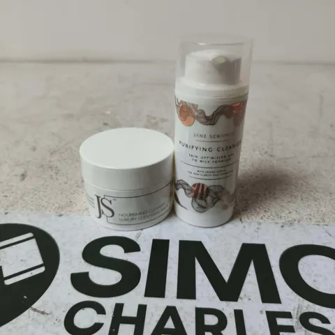 JANE SCRIVNER PURIFYING CLEANSER & NOURISHING CLEANSING BALM DUO