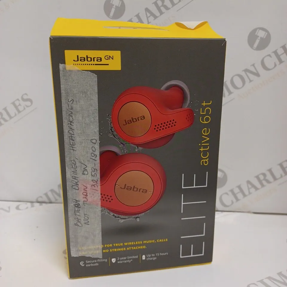 BOXED JABRA ELITE ACTIVE 65T EARBUDS