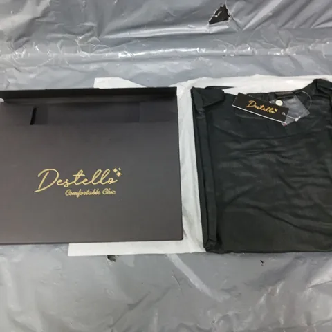 20 BRAND NEW DESTELLO SILK/MODAL TOP BLACK 