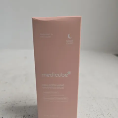 BOXED AND SEALED MEDICUBE COLLAGEN NIGHT WRAPPING MASK