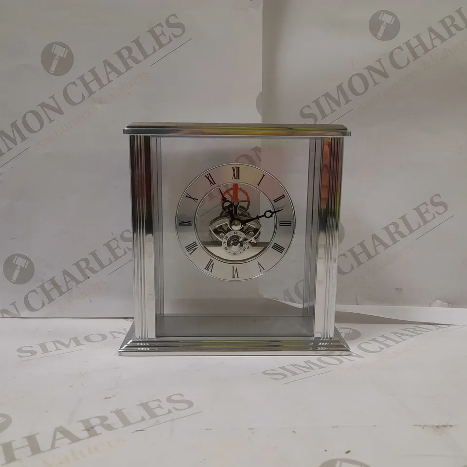 ACCTIM QUARTS SKELETON TABLE CLOCK