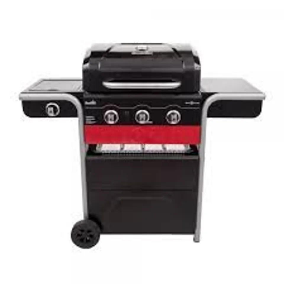 BOXED CHAR-BROIL GAS2COAL 330 HYBRID GRILL