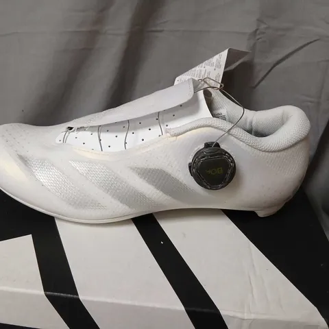 ADIDAS TEMPO 3-STRIPES BOA SHOES β MEN'S WHITE CYCLING SHOES, UK 6 (US 6.5)