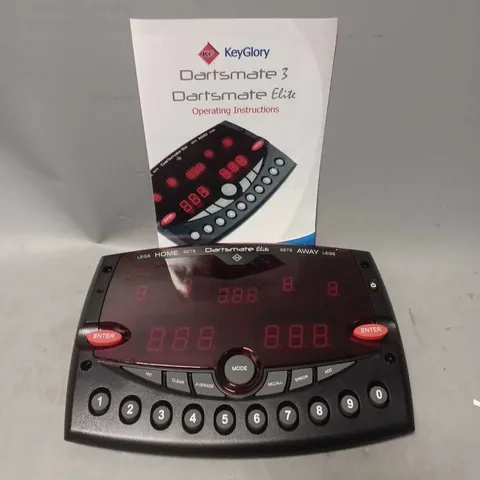 KEYGLORY DARTSMATE 3 ELECTRONIC DARTS SCORER 