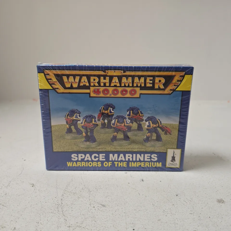 BOXED AND SEALED WARHAMMER 40,000 SPACE MARINES WARRIORS OF THE IMPERIUM