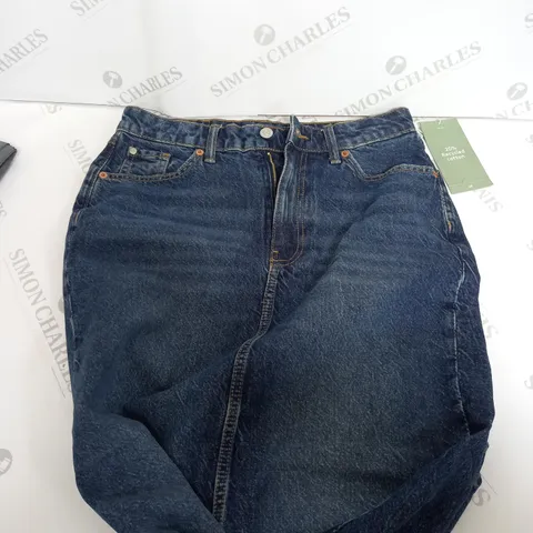 H&M DENIM JEAN SKIRT - EUR S