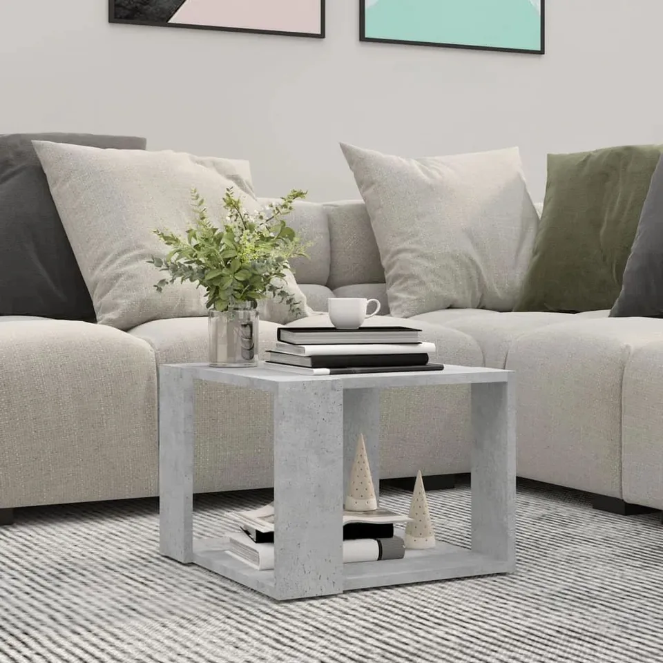 BOXED ALEYDIS COFFEE TABLE 40X40X30 CM ENGINEERED WOOD (1 BOX)