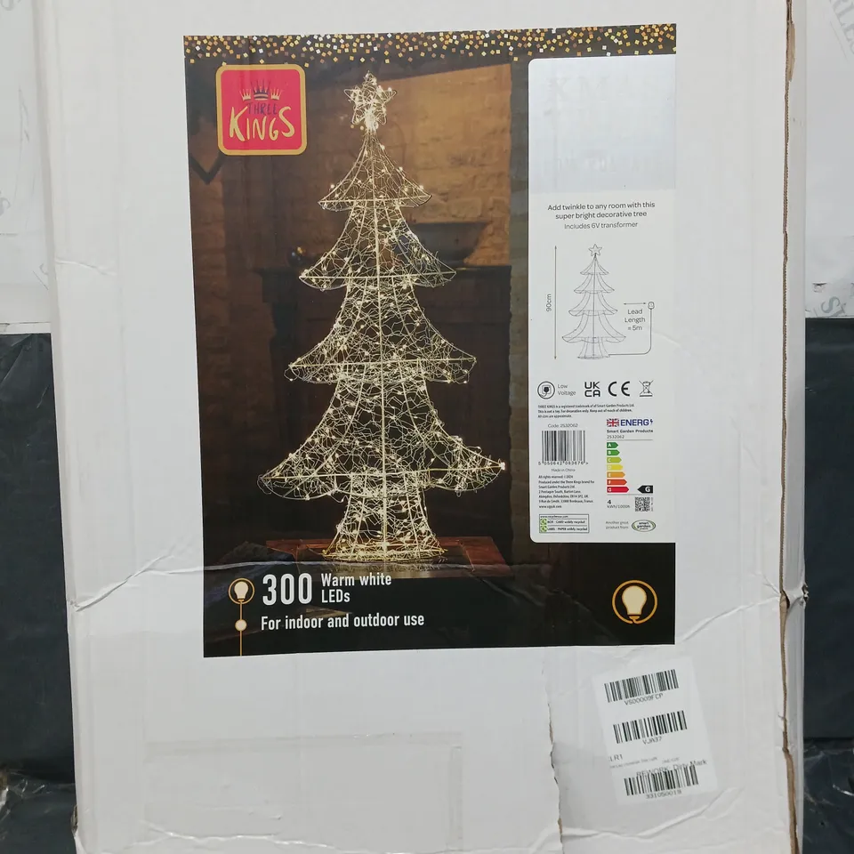 BOXED THREE KINGS LED CHRISTMAS TREE LIGHT  RRP £39.99