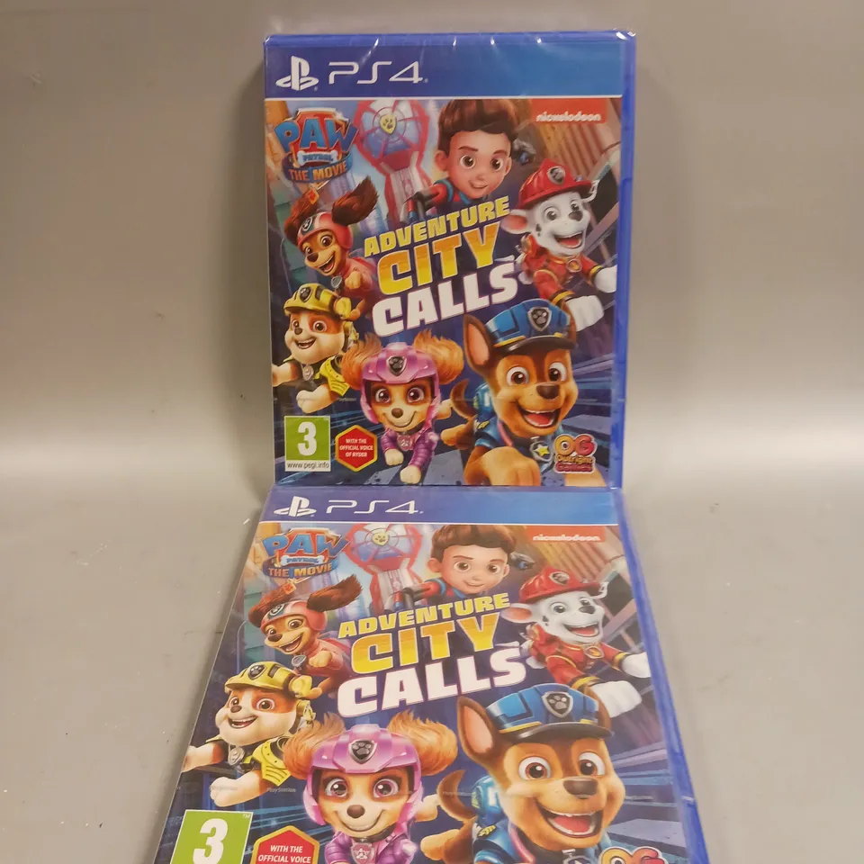 2 X BRAND NEW SEALED PAW PATROL ADVENTURE CITY CALLS 